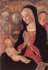 Francesco Di Giorgio Martini Madonna and Child with Saints and Angels painting